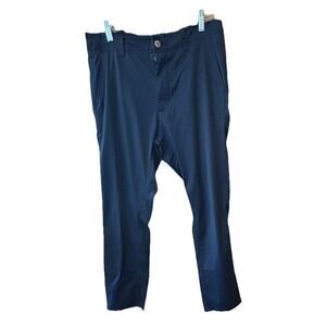 Tailor Vintage Men’s Pants Sz 32x30 Navy Blue Straight Leg Golf Casual Preppy